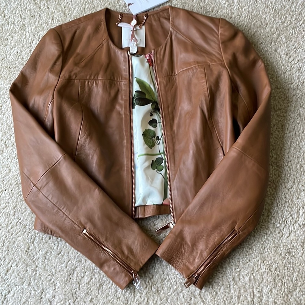TED Baker Leather Jacket